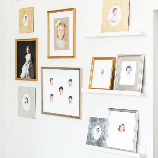 frame collection for heirloom portraits