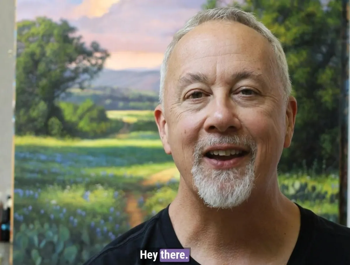 Watch the free workshop: Secrets to Painting Beautiful, Realistic Landscapes