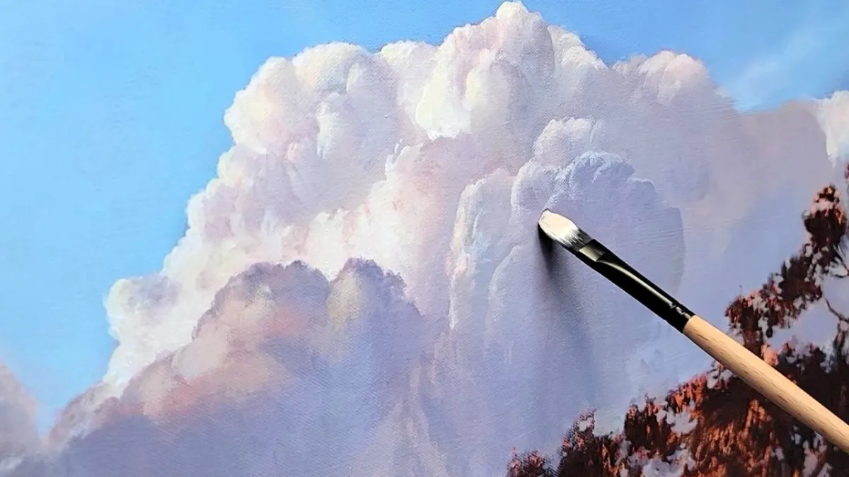 How to Paint Beautiful Clouds (Without Overcomplicating It)