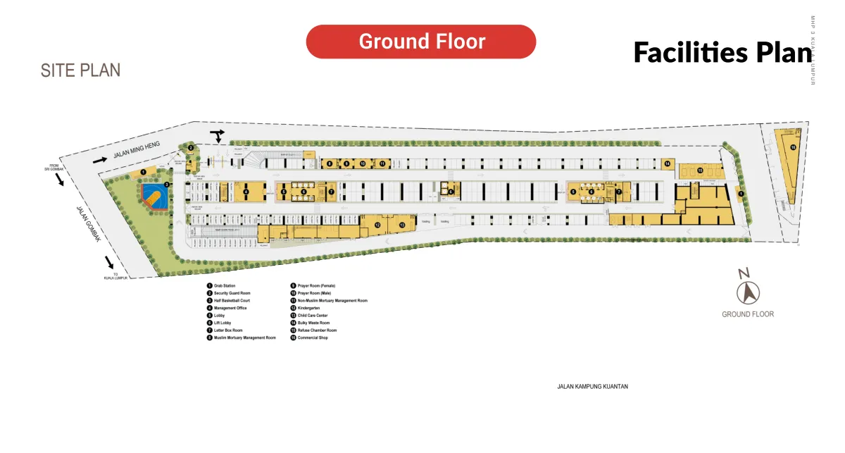 MHP 3 FACILITIES LEVEL GROUND