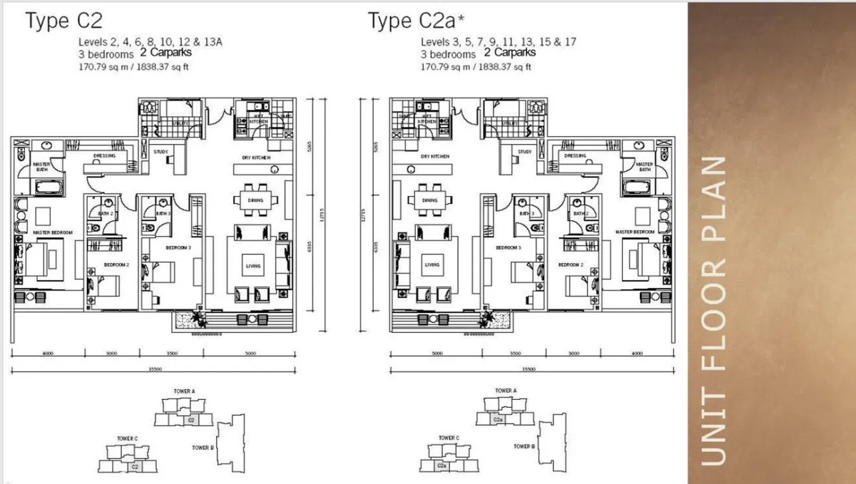 Embassyview @ Jalan Ampang Type C2 & C2A
