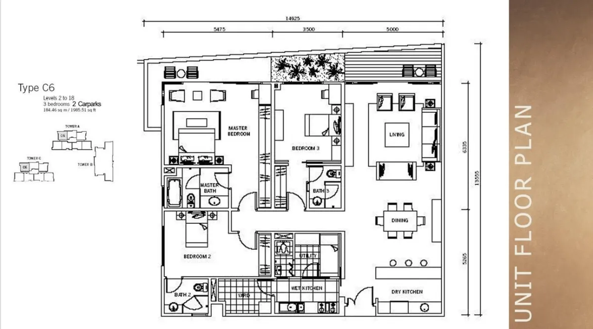 Embassyview @ Jalan Ampang Type C6