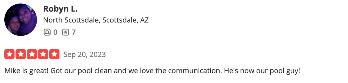 pool service company