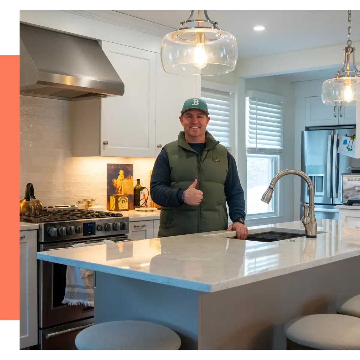 Professional interior painting in Massachusetts by M&C Painting