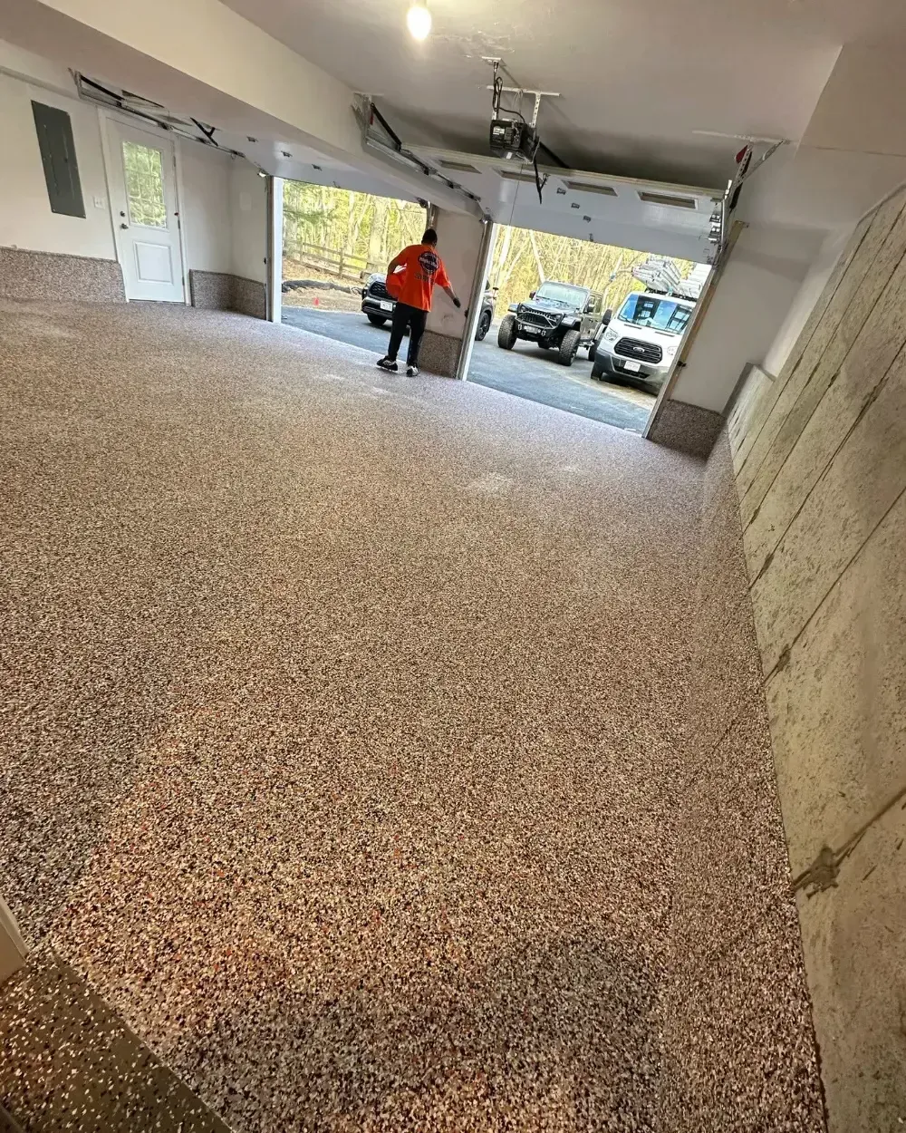 Epoxy Floor Coating in Hingham, MA