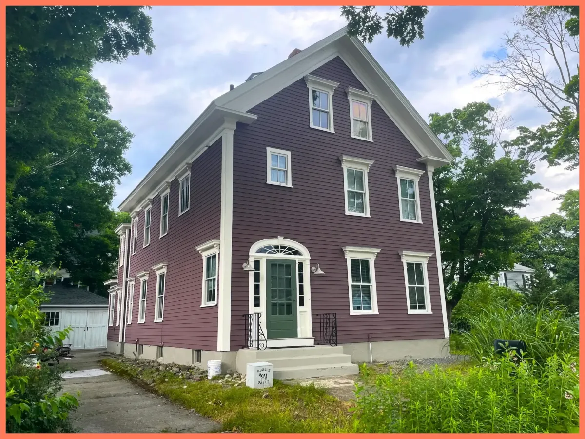 Exterior Painting In a Colonial Quincy Home