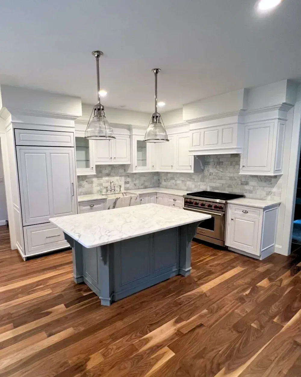 Quincy Cabinet Refinishing Project