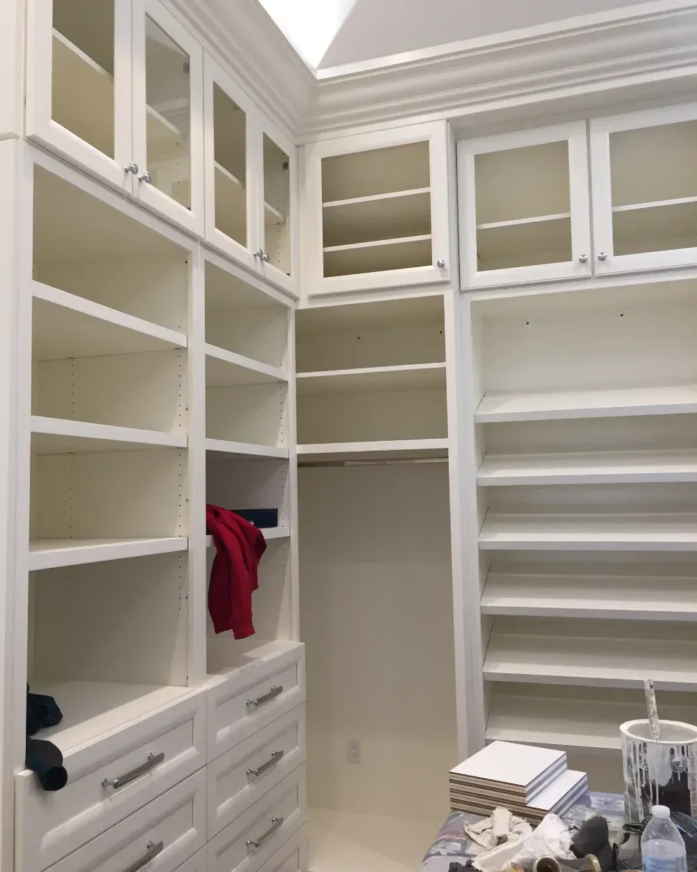 Closet Cabinet Refinishing in the South Shore
