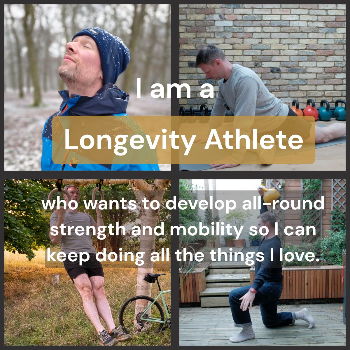 Longevity Athlete strength and mobility coaching options