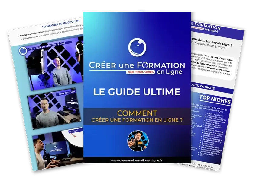 guide gratuit pour créer une formation en ligne