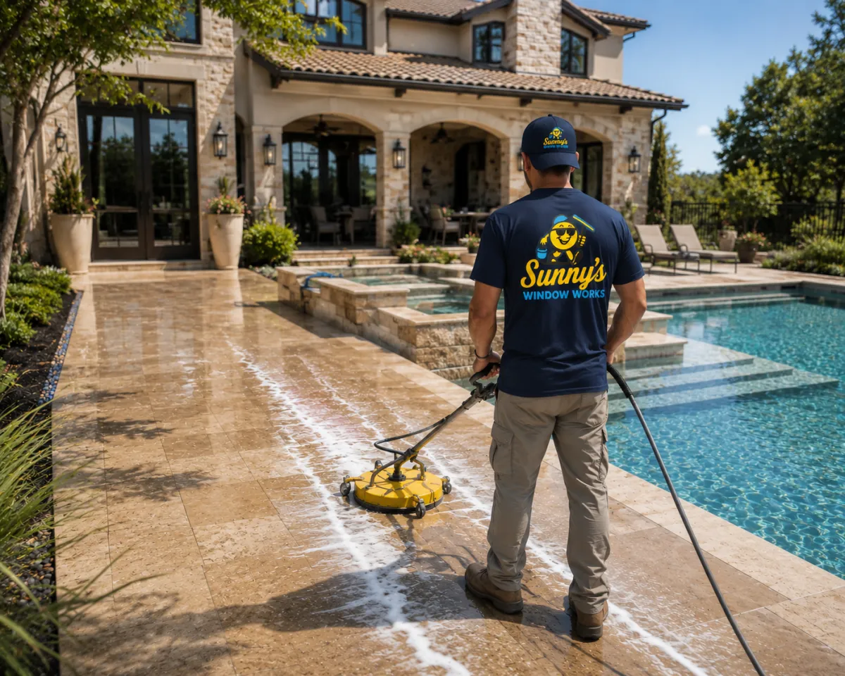 Patio Cleaning in San Antonio