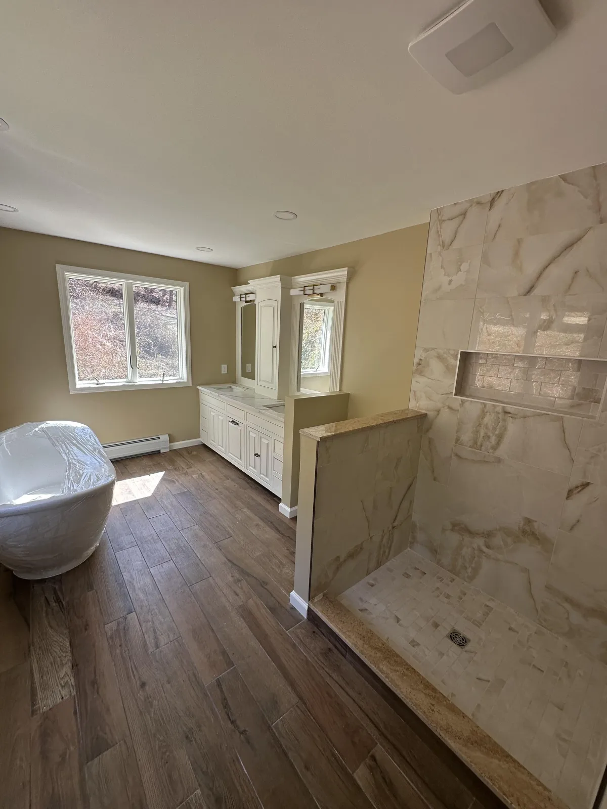 Tile Installation in