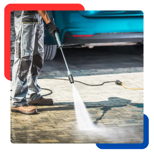 Driveway Power Wash