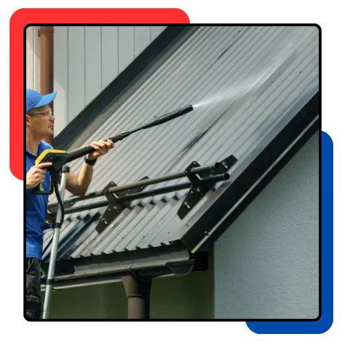 Gentle roof cleaning service protecting shingles in Davie, FL