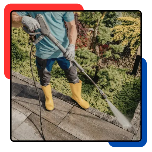 Clean home exterior after pressure washer service in Miramar, FL