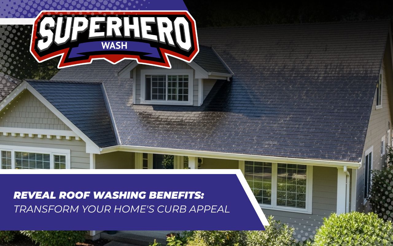 Reveal Roof Washing Benefits: Transform Your Home's Curb Appeal