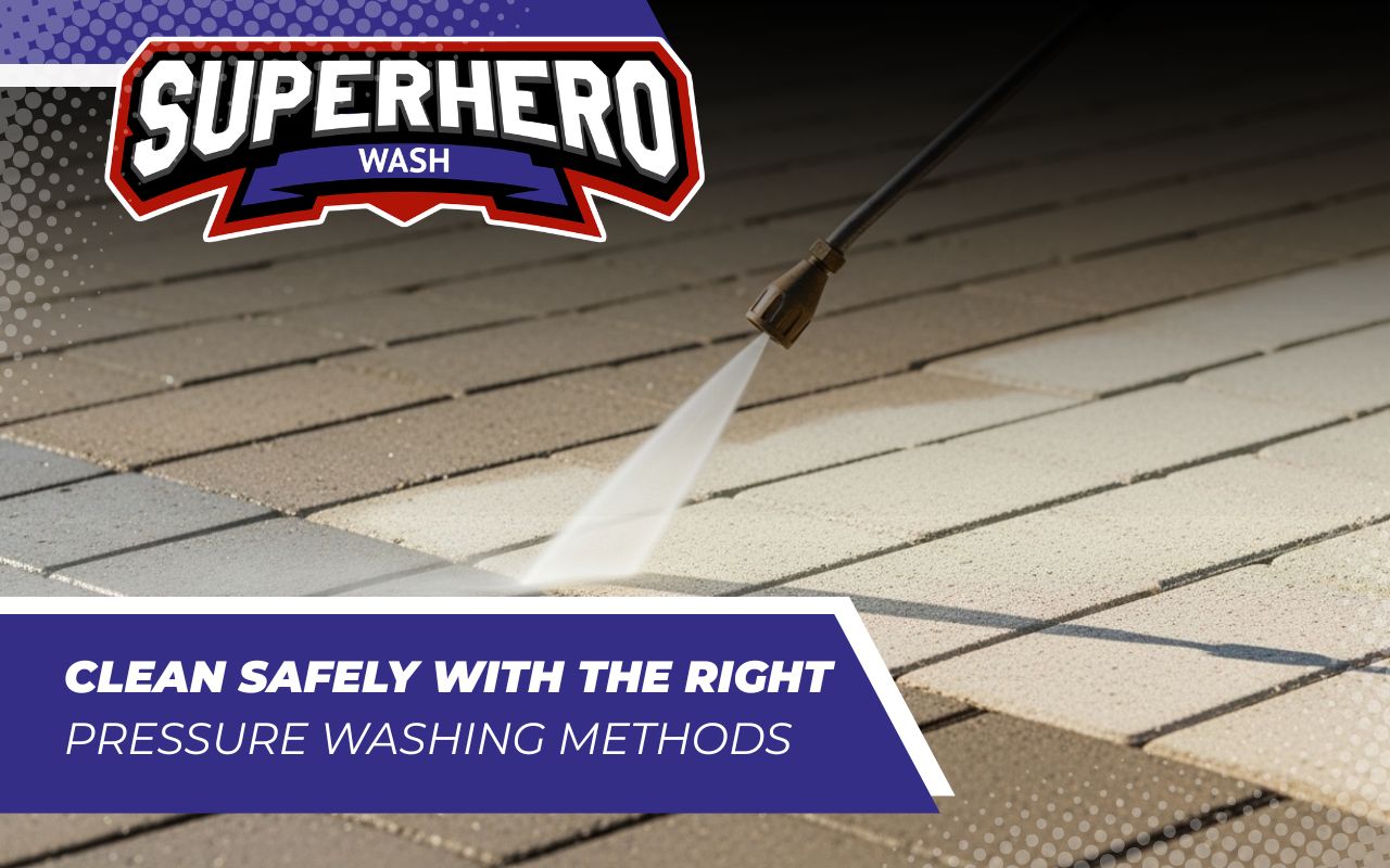 Clean Safely With the Right Pressure Washing Methods