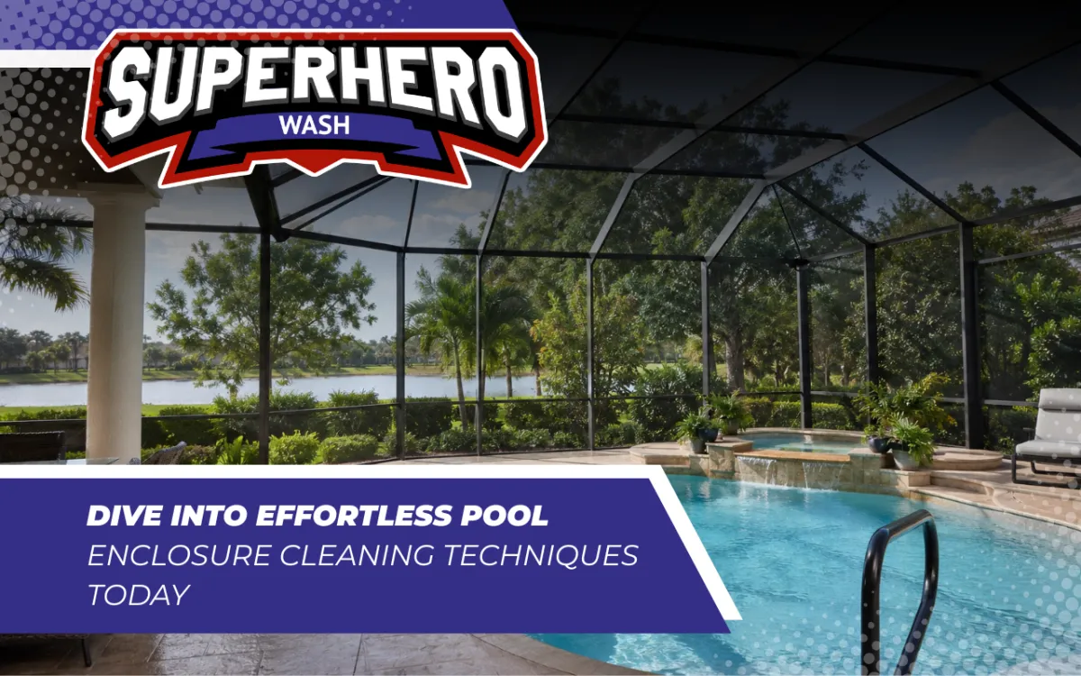Pool Enclosure Cleaning for Cleaner Outdoor Living