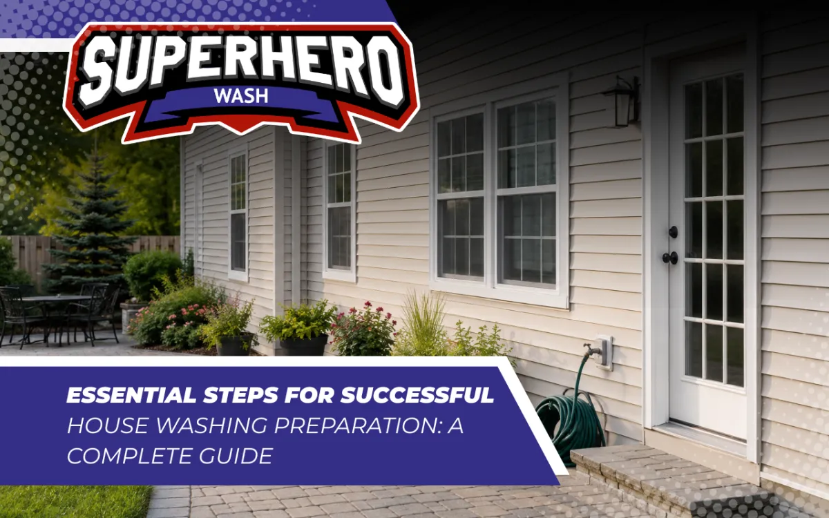 House Washing Preparation for Safer Exterior Care
