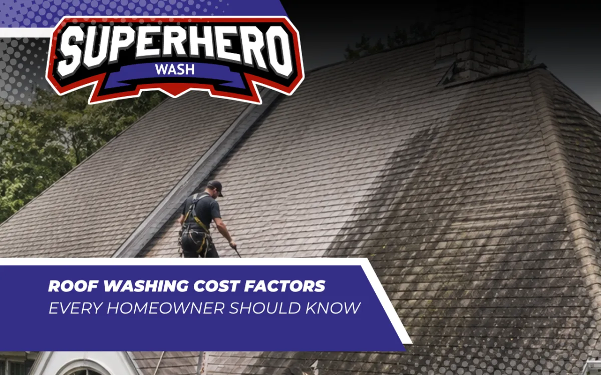Roof Washing Cost Factors Every Homeowner Should Know