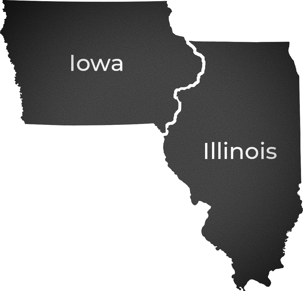 Twin Bridge Roofing & Construction serving homeowners across Iowa and Illinois in the Quad Cities