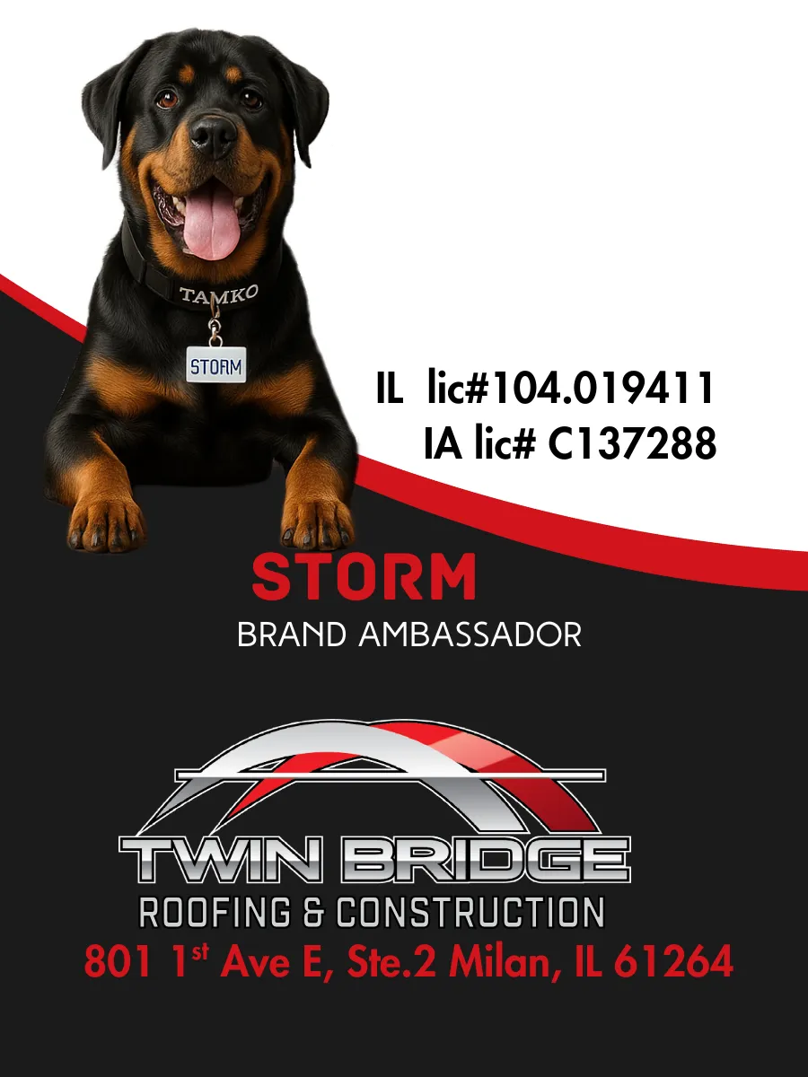 Twin Bridge Roofing Brand Ambassador Storm