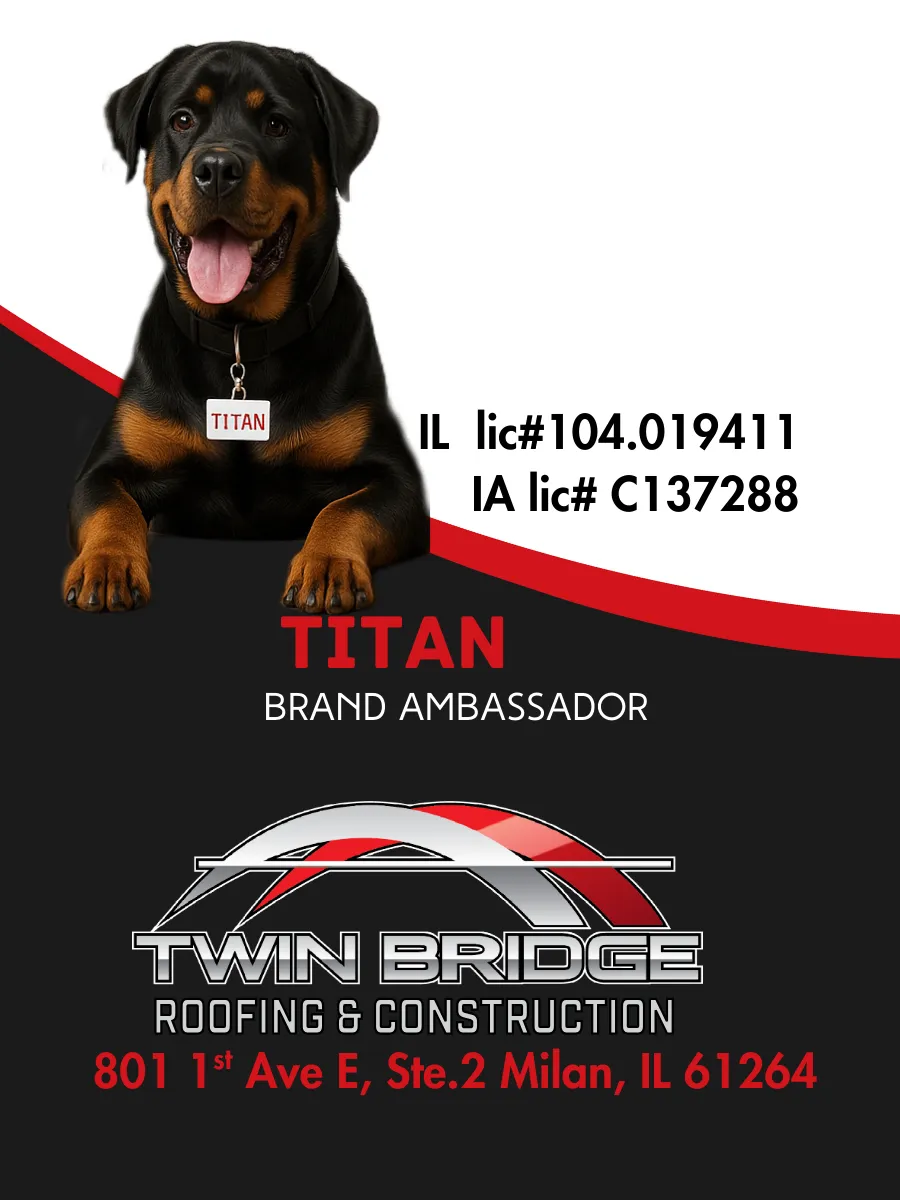 Twin Bridge Roofing Brand Ambassador Titan