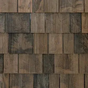 Brava Cedar Shake Composite Shingle in Beechwood