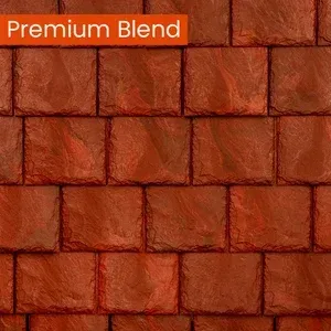 Brava Synthetic Slate Composite Shingles in Tuscan Clay