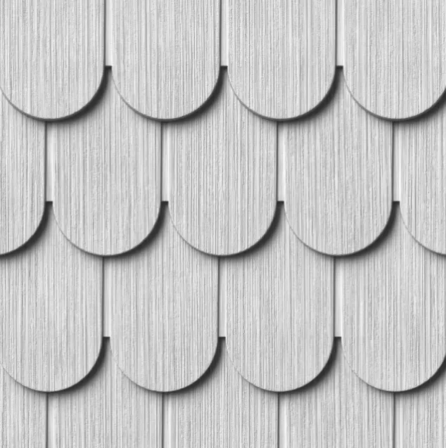 Royal Half Round Shingle Siding 