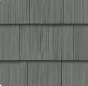Royal Cedar Shake Shingle Sidingin Metropolitian Gray