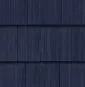 Royal Cedar Shake Shingle Siding in Indigo