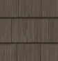 Royal Cedar Shake Shingle Siding in Espresso