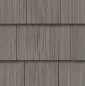 Royal Cedar Shake Shingle Siding in Smoky Ash