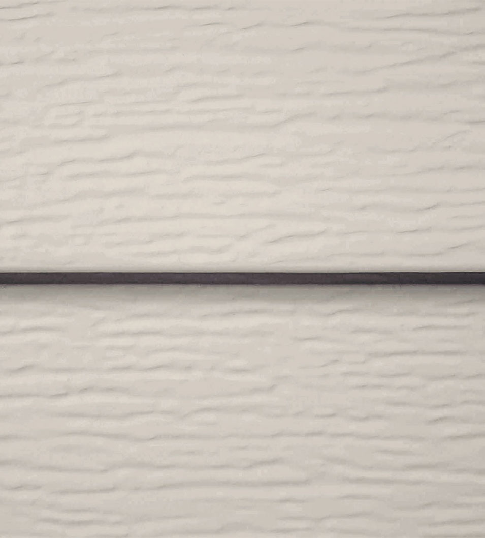 Quality Edge Trucedar steel Siding in Herringbone