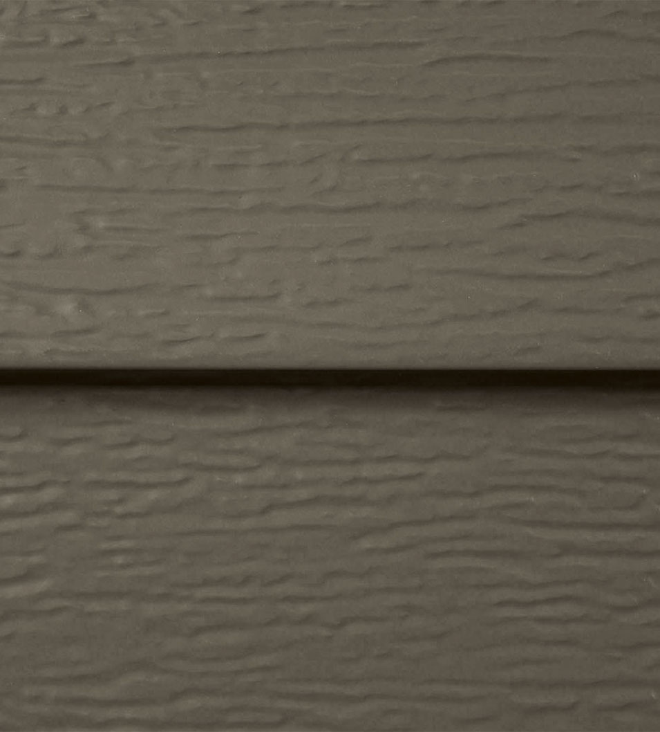 Quality Edge Trucedar steel Siding in Thatch