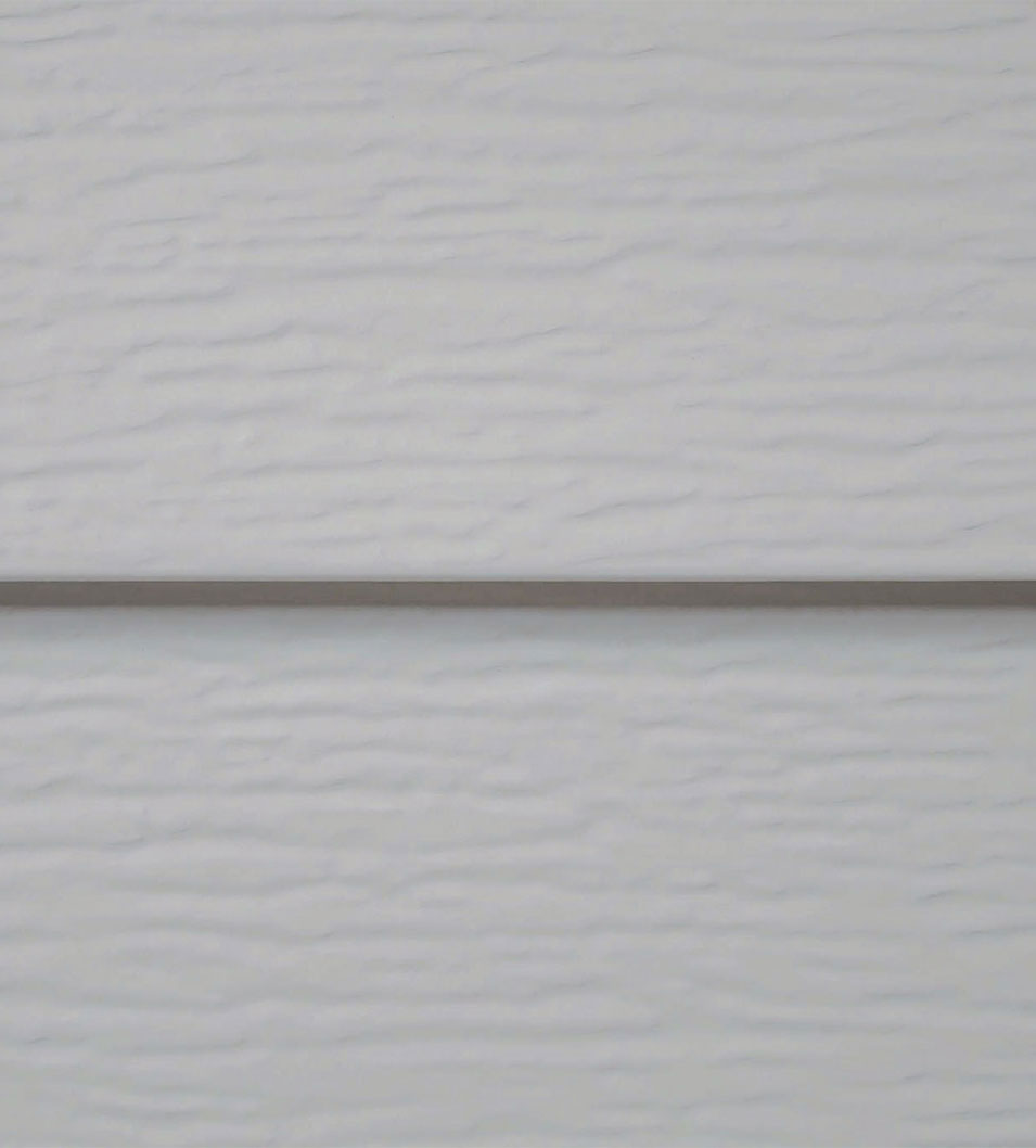 Quality Edge Trucedar steel Siding in Pewter