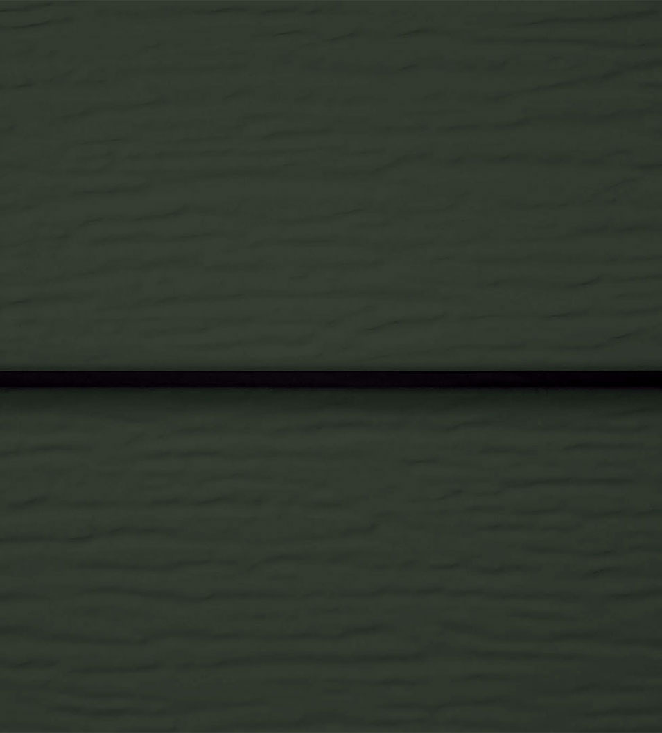 Quality Edge Trucedar steel Siding in Ripe Olive