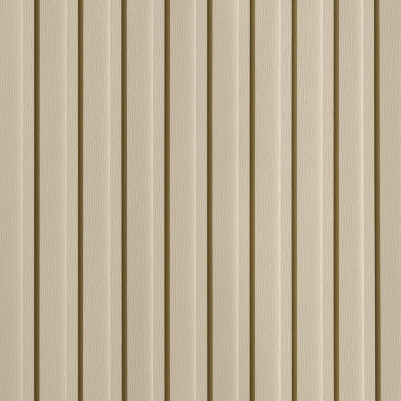 Quality Edge Trucedar steel Board & Batten Siding in Bennington Beige