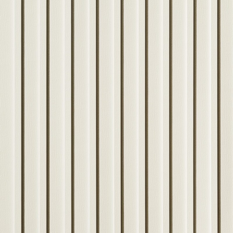 Quality Edge Trucedar steel Board & Batten Siding in Eggshell