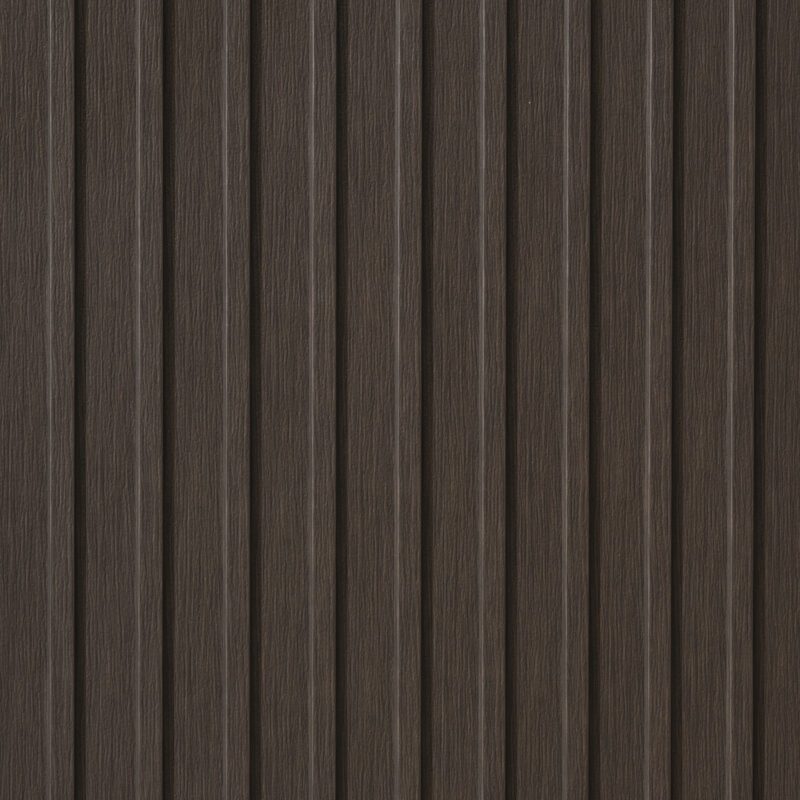 Quality Edge Trucedar steel Board & Batten Siding in Timber Ash