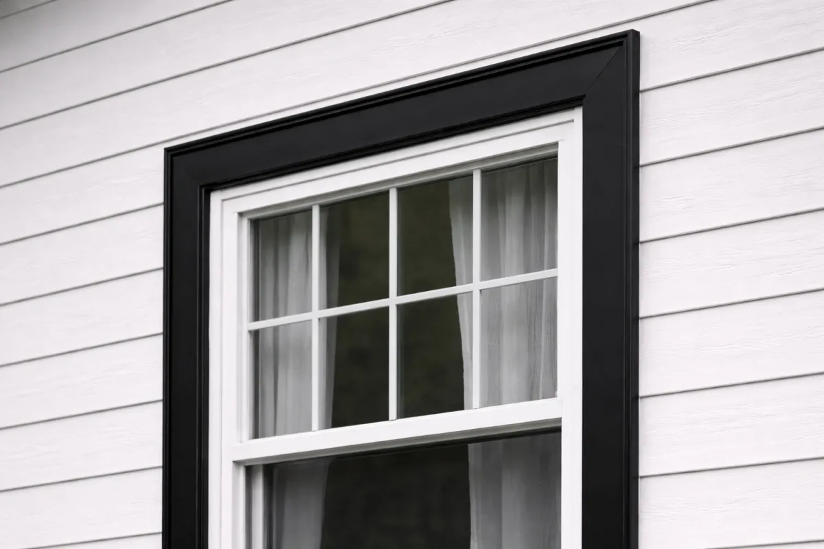 Exterior trim and metal detail work that protects wood surfaces and enhances curb appeal by Twin Bridge Roofing & Construction