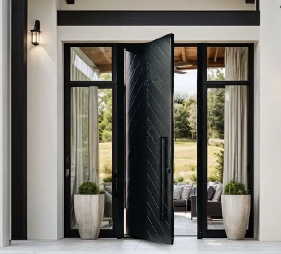 Entry and exterior door installation and replacement for improved security and insulation by Twin Bridge Roofing & Construction