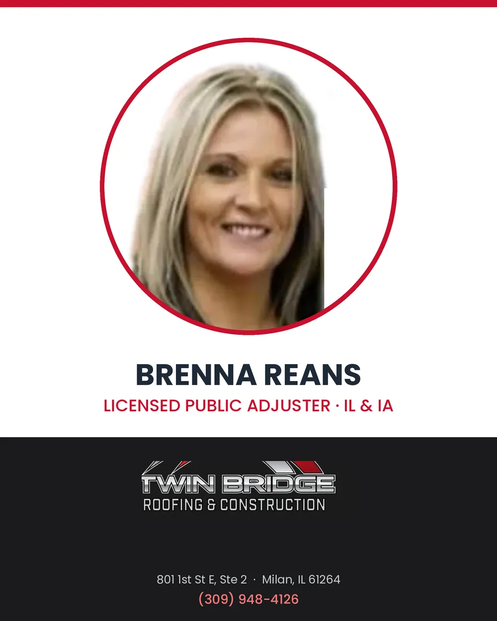 Public Adjuster Brenna Reans