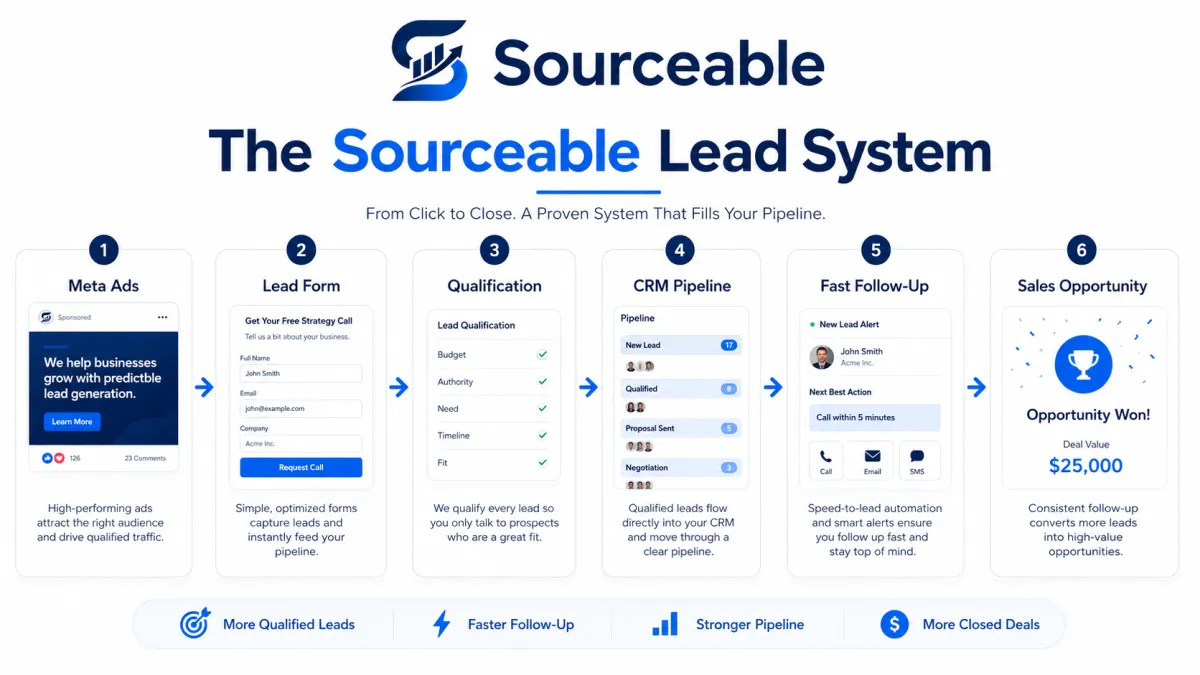 Sourceable lead generation agency