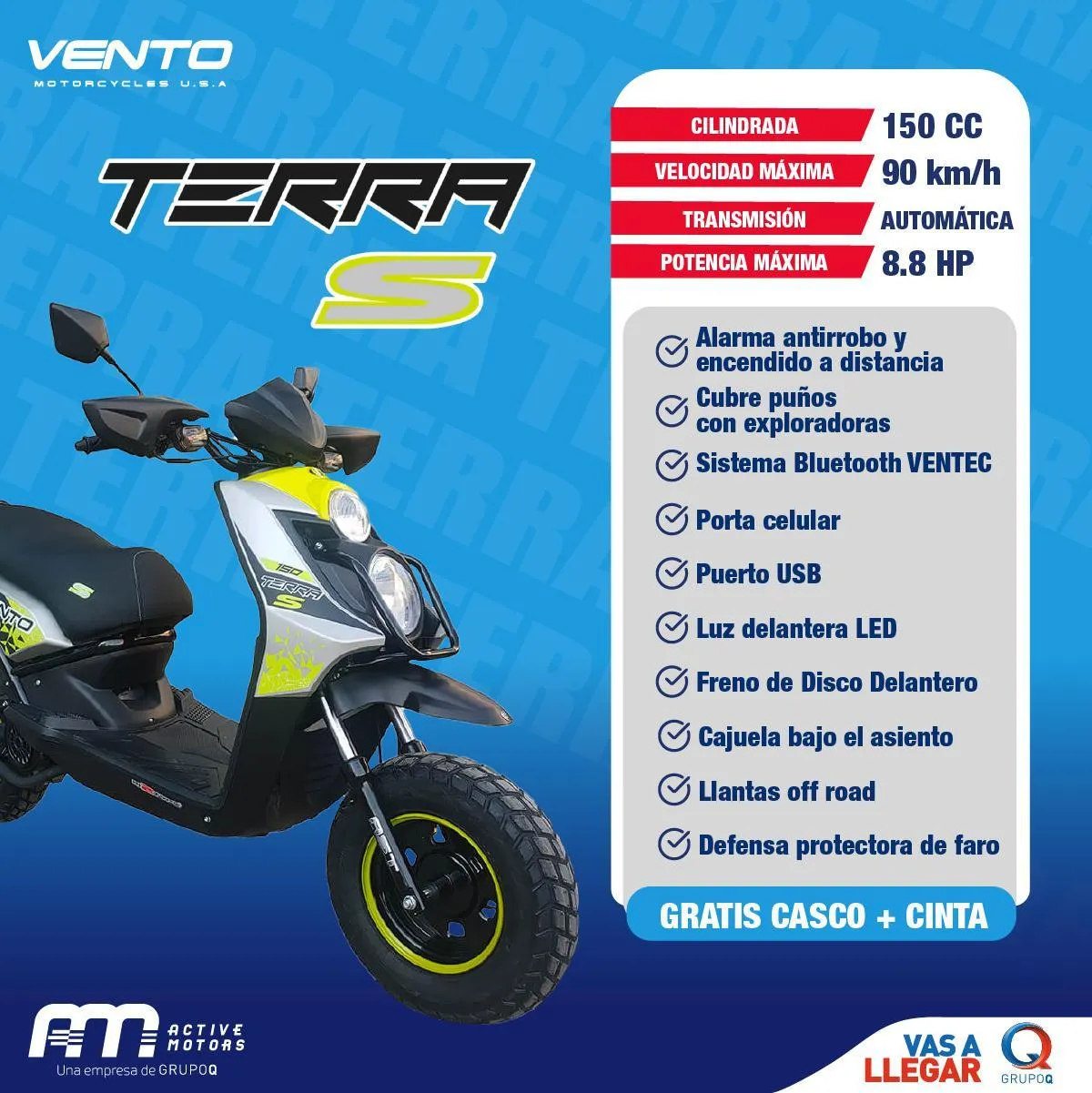 TVS Performance 400 studio three-quarter view with muscular tank and dual exhaust.