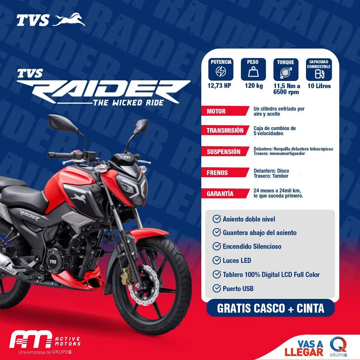 TVS Scooter NEO 110 side profile with storage area visible.