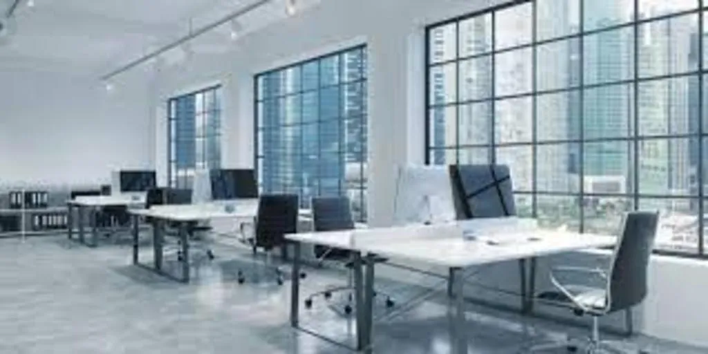 image of a clean commercial office space