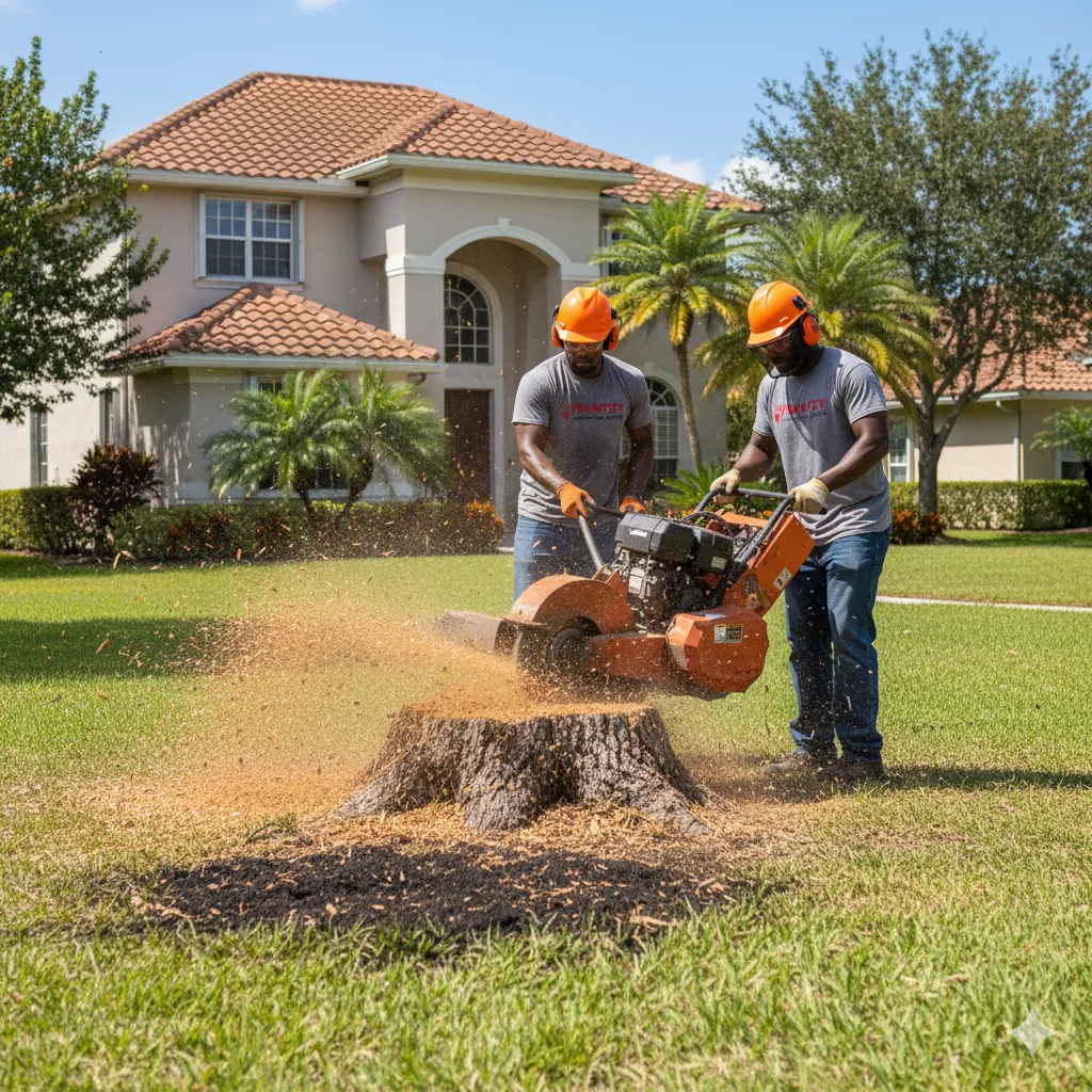 Frantzy Landscaping | Stump Grinding