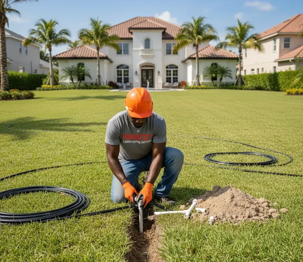 Frantzy Landscaping | Irrigation and Drainage